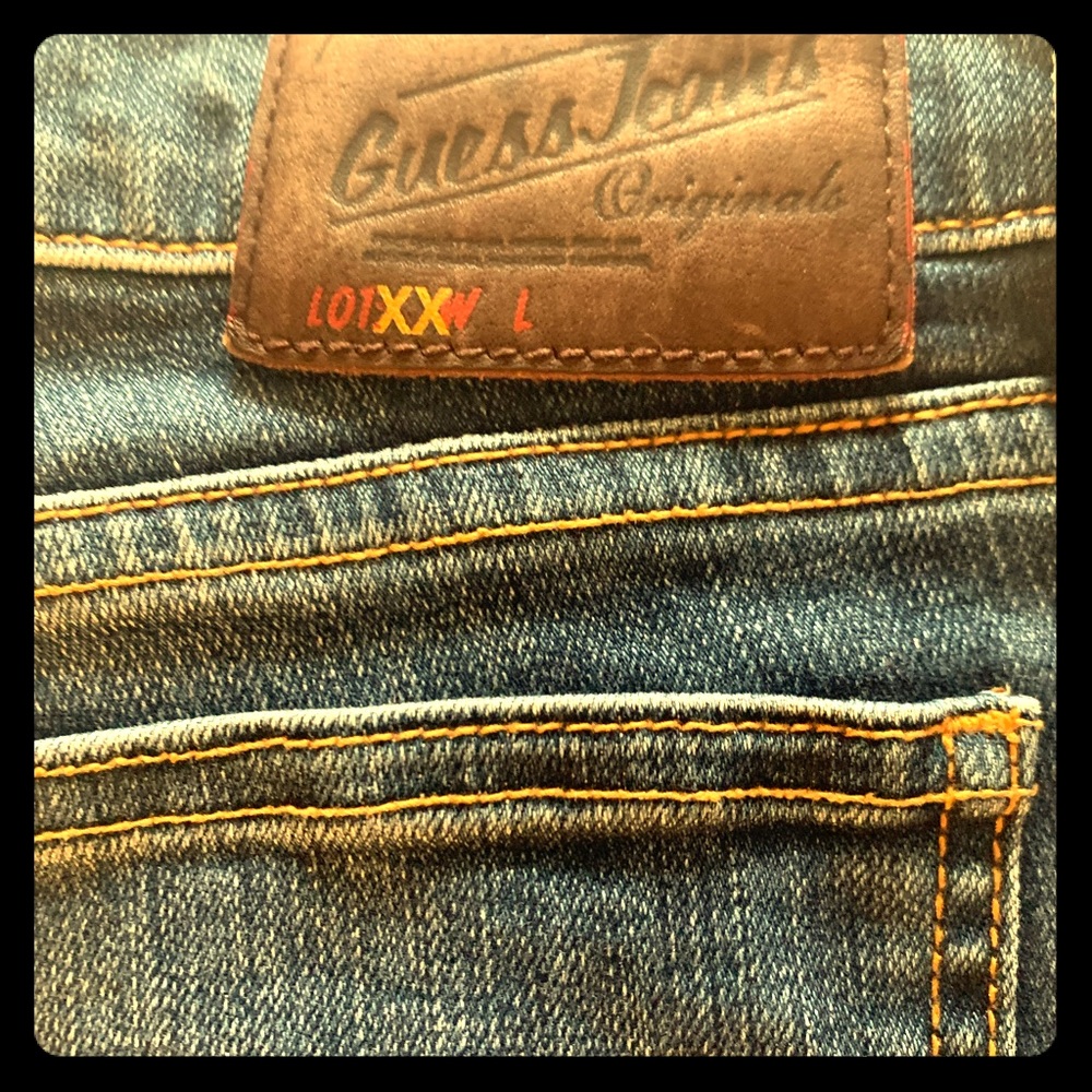 Guess boot cut jeans!